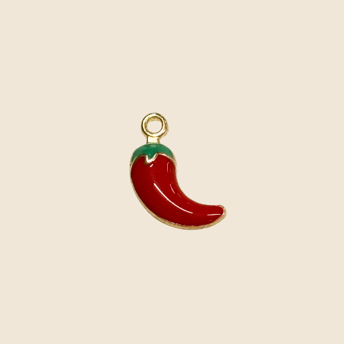 Piment rouge en laiton