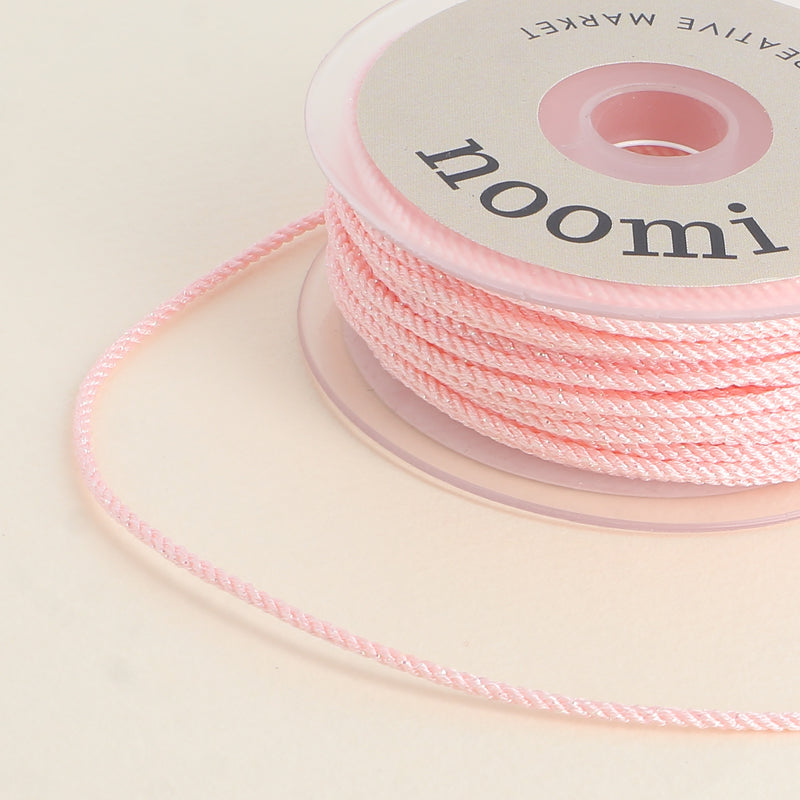 Fil Polyester / Métal doré - Bobine 15m