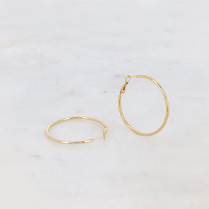 Créoles 4cm à clapet