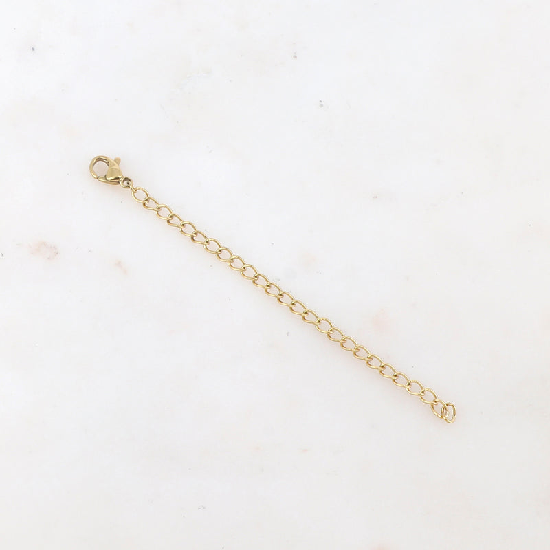 Chaînette de rallonge avec fermoir