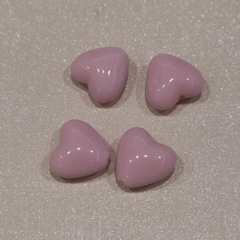 Cœur en acrylique - S (lot de 10)