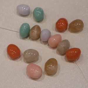 Perle géométrique en acétate - Grande (lot de 10)