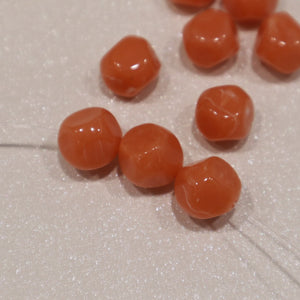 Perle géométrique en acétate - Petite (lot de 10)