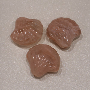 Pendentif en résine - Gros coquillage (lot de 3)