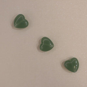 Cœur en résine (lot de 10)