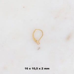 Monture de boucles d'oreille