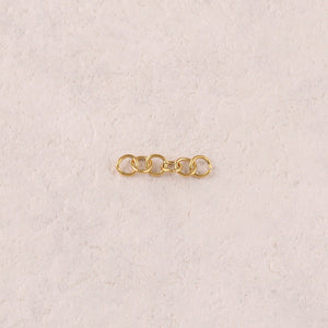 50 anneaux ouverts 0,5*3mm