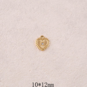 Pendentif motif coeur Juliana