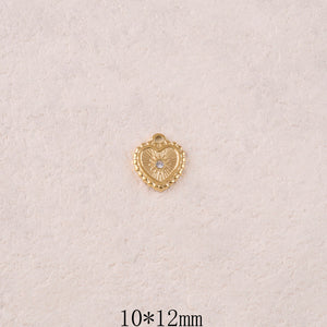 Pendentif motif coeur Juliana