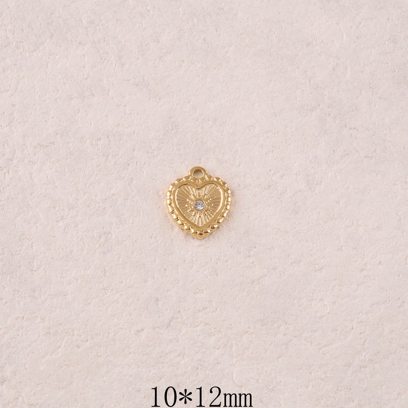 Pendentif motif coeur Juliana