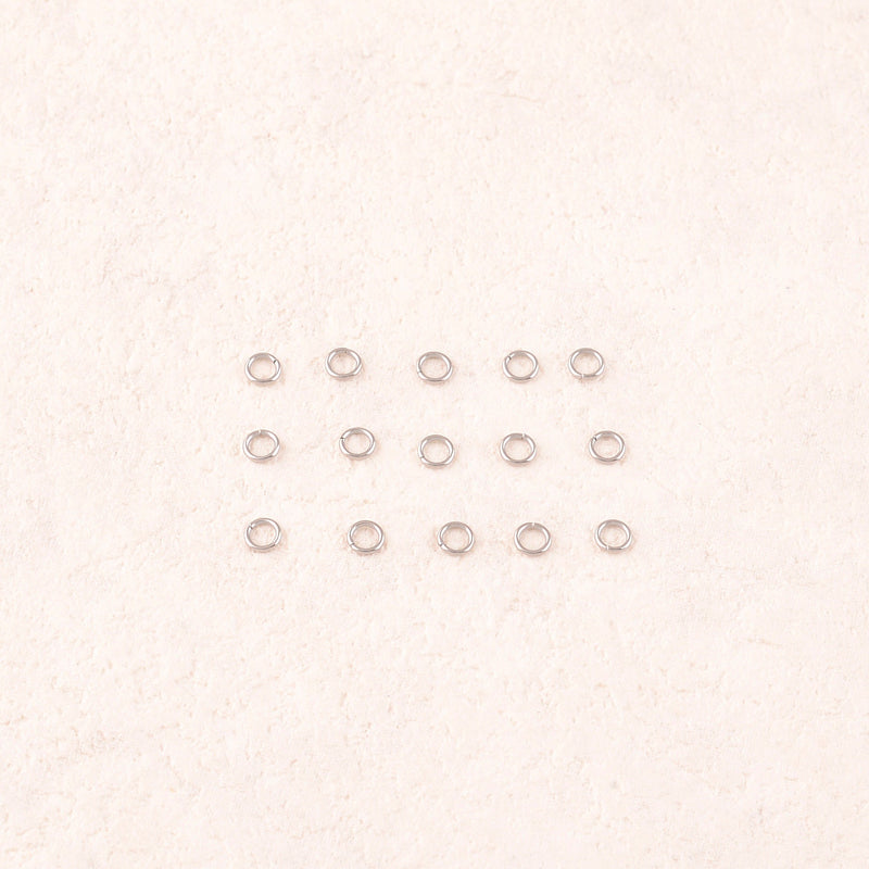 50 anneaux ouverts 0,3*3mm