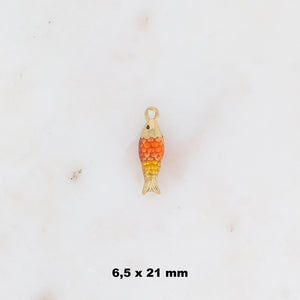 Pendentif Poisson émaillé