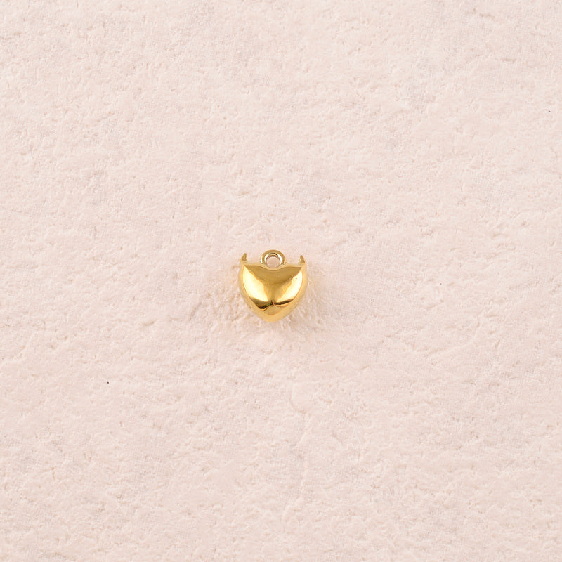 Pendentif Mini cœur avec cornes