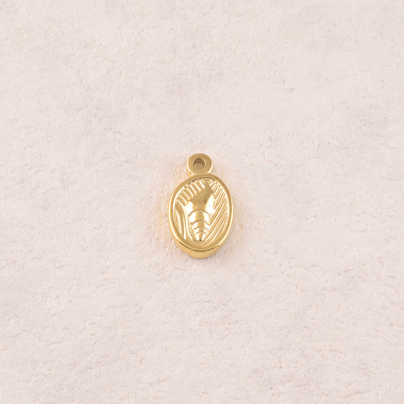 Pendentifs ovales avec motif coquillage