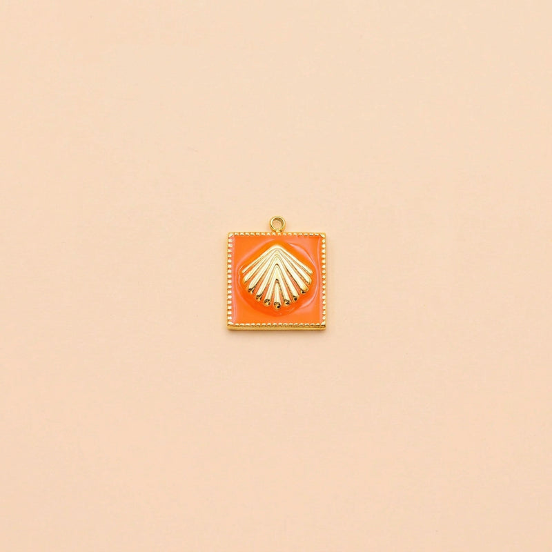 Pendentif Coquillage émaillé