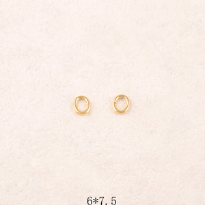 20 anneaux ovales ouverts