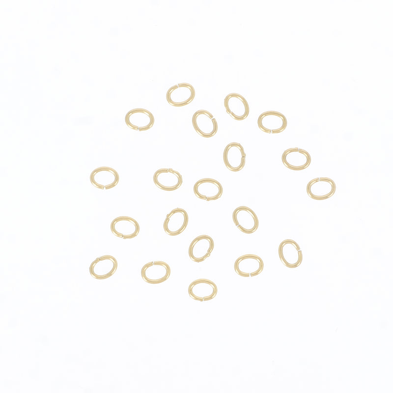 20 anneaux ovales ouverts