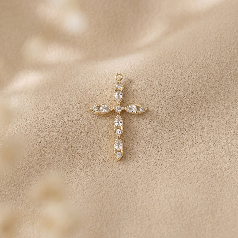 Pendentif Croix Zirco