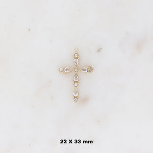 Pendentif Croix Zirco
