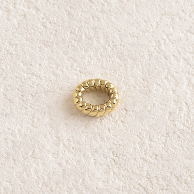 Perles intercalaires ovales travaillées