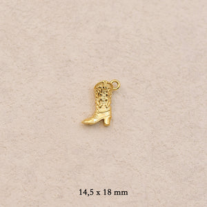Pendentif Santiag Dorée