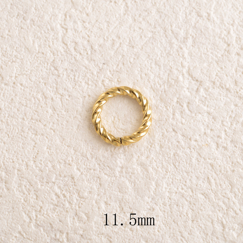 Anneau intercalaire travaillé (lot de 5)