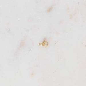 Fermoir mousqueton 10mm (lot de 10)