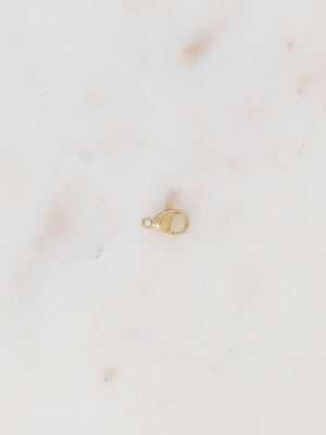 Fermoir mousqueton 10mm (lot de 10)