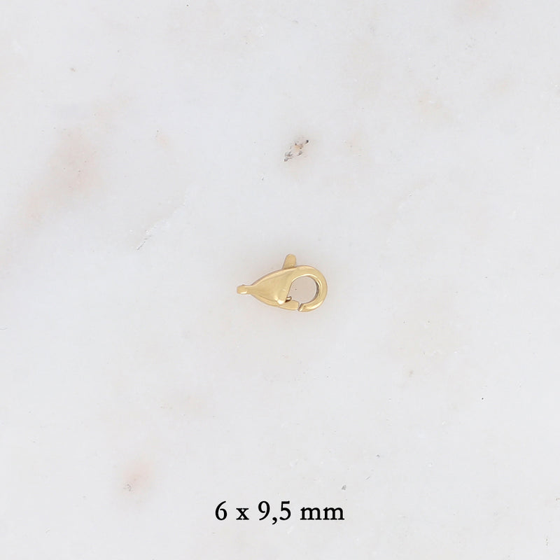 Fermoir à mousqueton à anneau central (10)