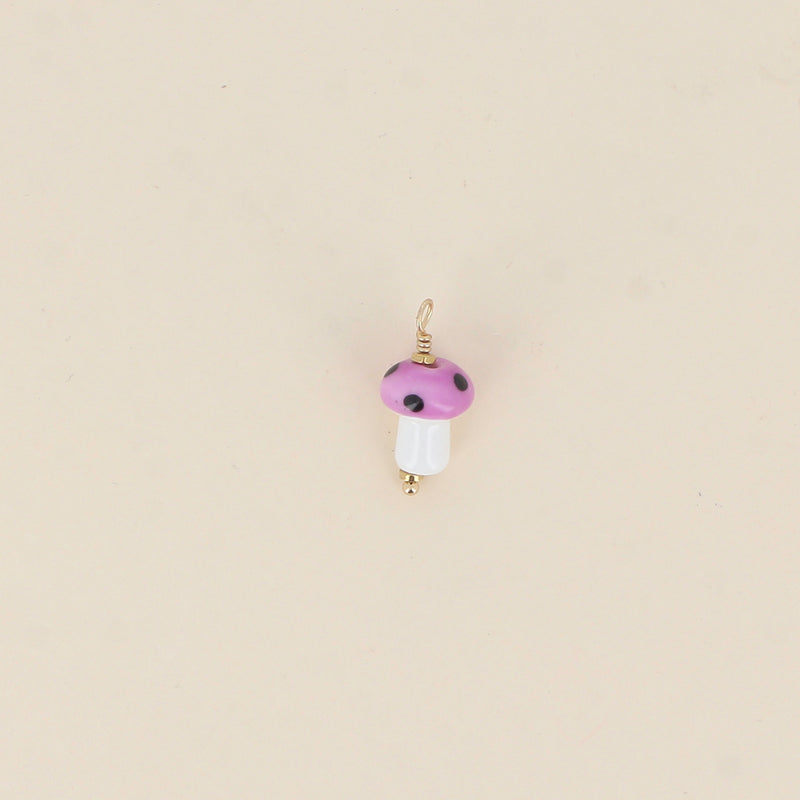 Pendentif Champignon en céramique