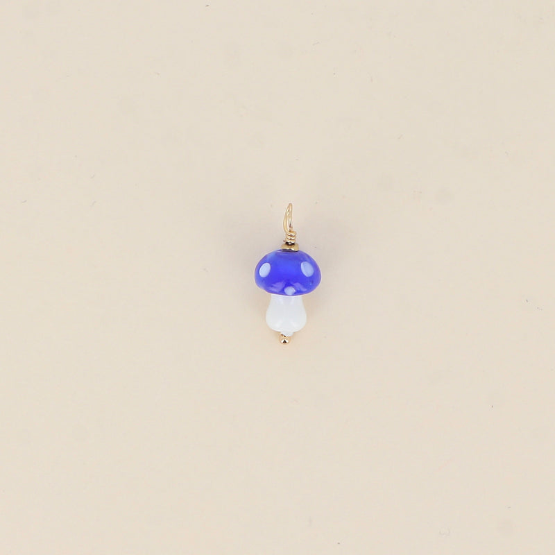 Pendentif Champignon multi en céramique