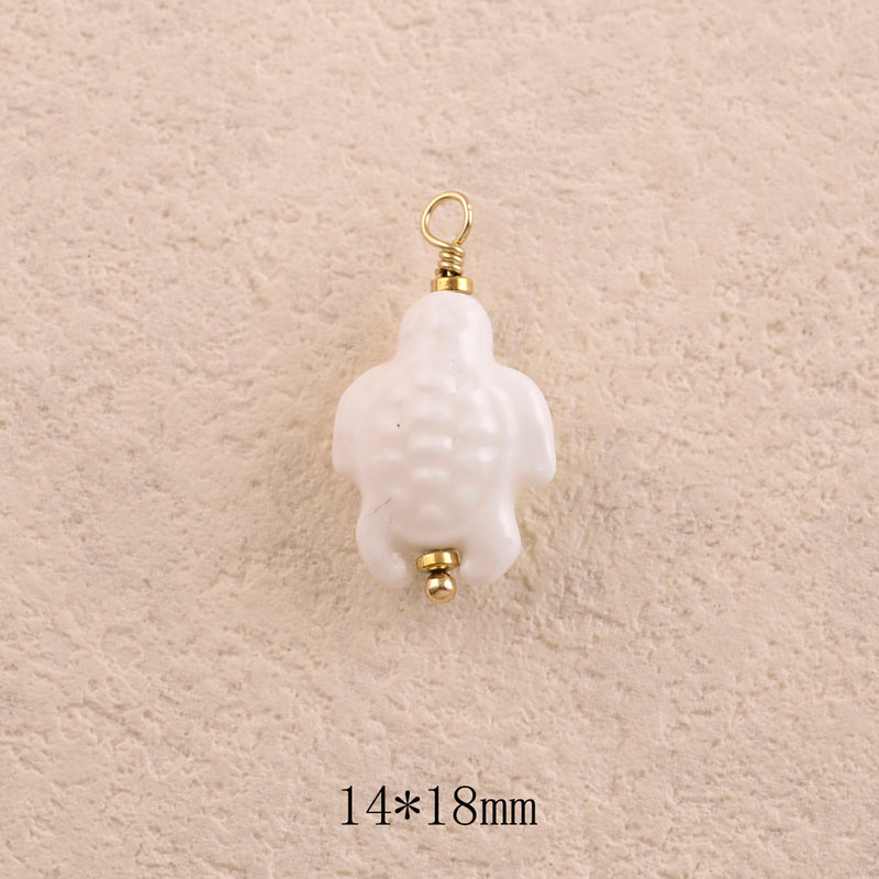 Pendentif Tortue en céramique
