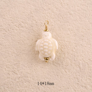 Pendentif Tortue en céramique