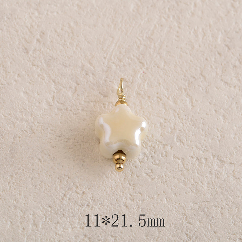 Pendentif Stars en céramique