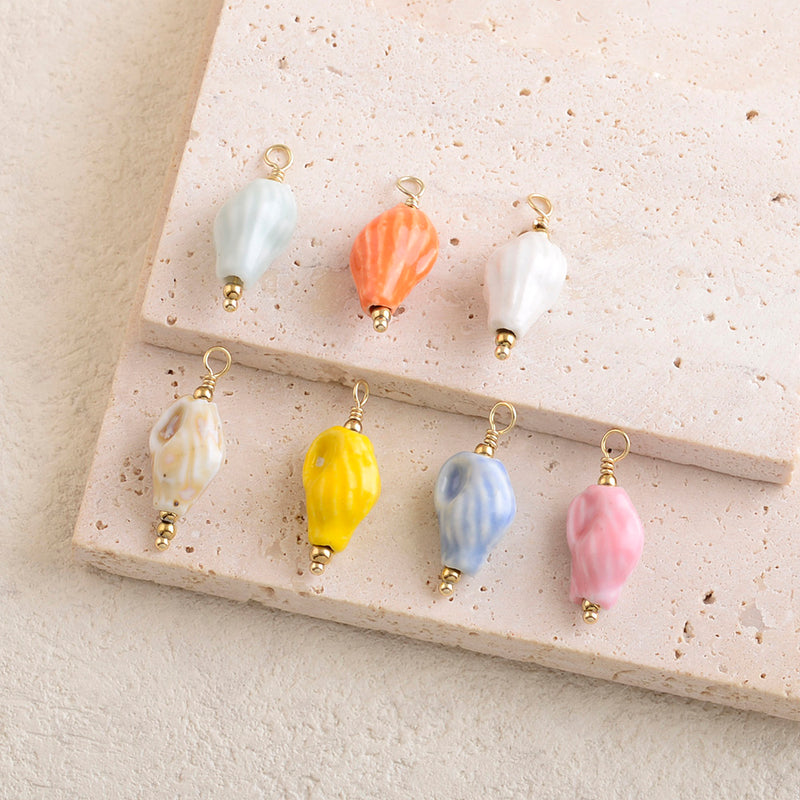 Pendentif Coquillage en céramique