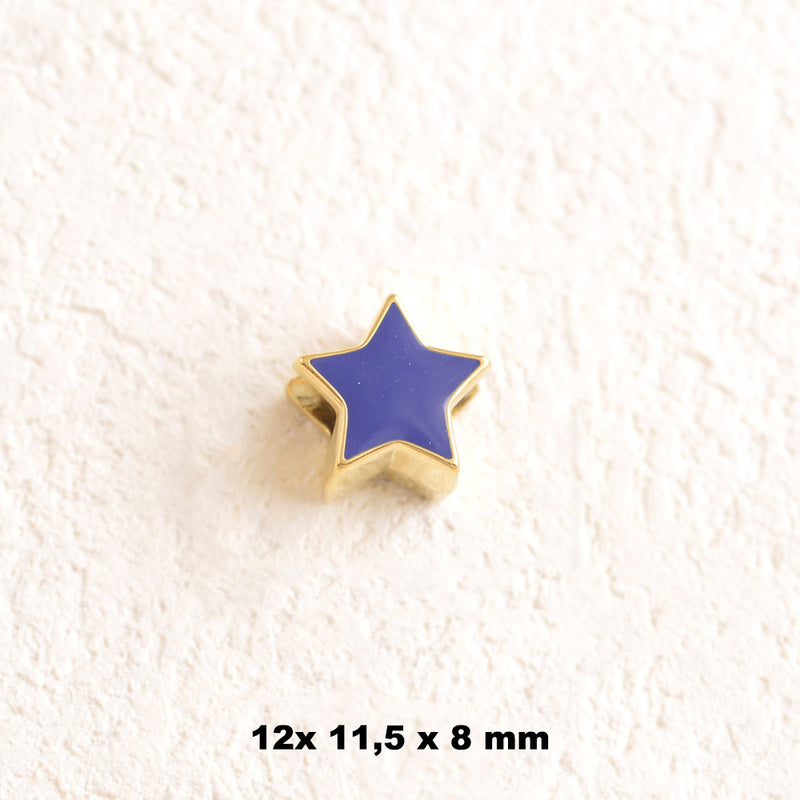 Pendentif Etoile émaillée