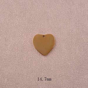 Pendentif Cœur plat