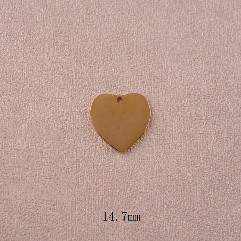 Pendentif Cœur plat