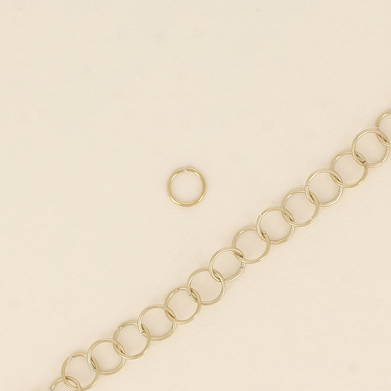20 anneaux ouverts 1*10mm