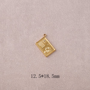 Pendentif Carte postale