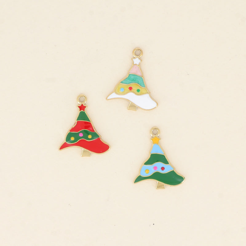 Pendentif Sapin coloré