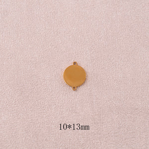 Connecteur en acier rond