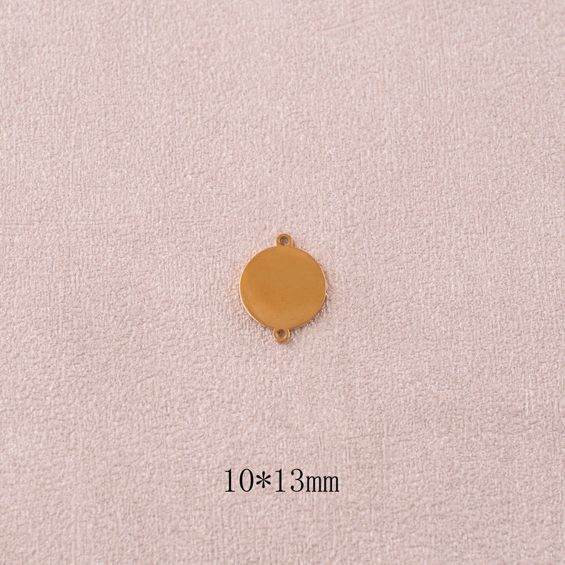 Connecteur en acier rond