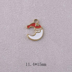 Pendentif Lune de Noël