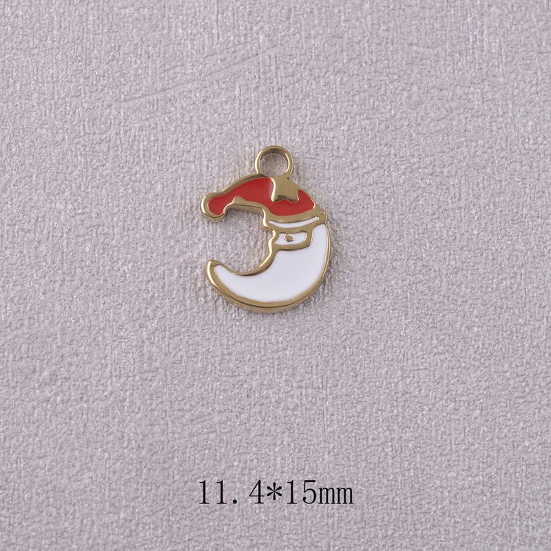 Pendentif Lune de Noël