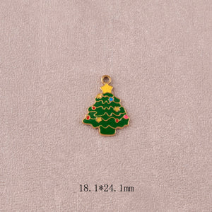 Pendentif Sapin étoile jaune