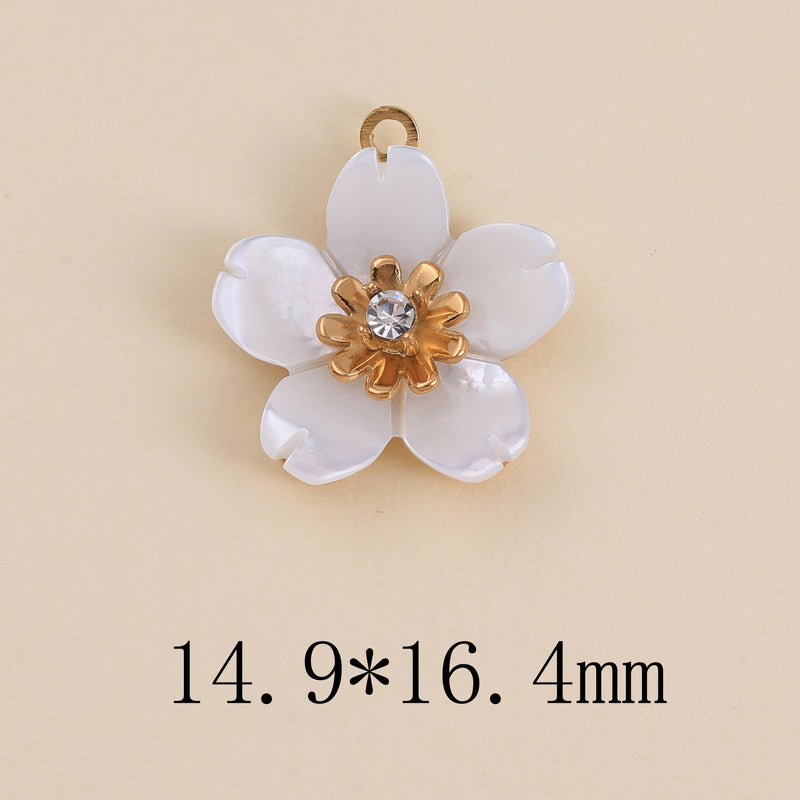Pendentif en nacre Flory