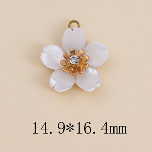 Pendentif en nacre Flory