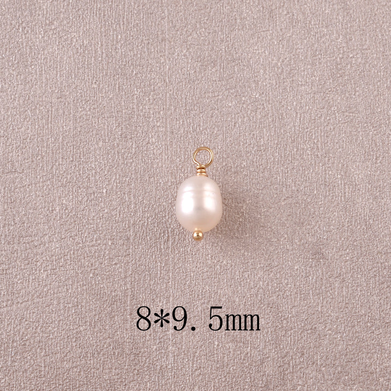 Pendentif perle d'eau douce