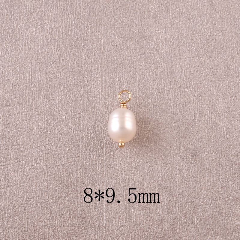 Pendentif perle d'eau douce
